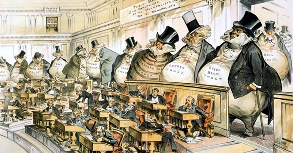 "The Bosses of the Senate" by Joseph Keppler