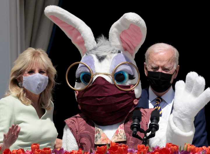President Biden Delivers Remarks At The White House On Tradition Of Easter