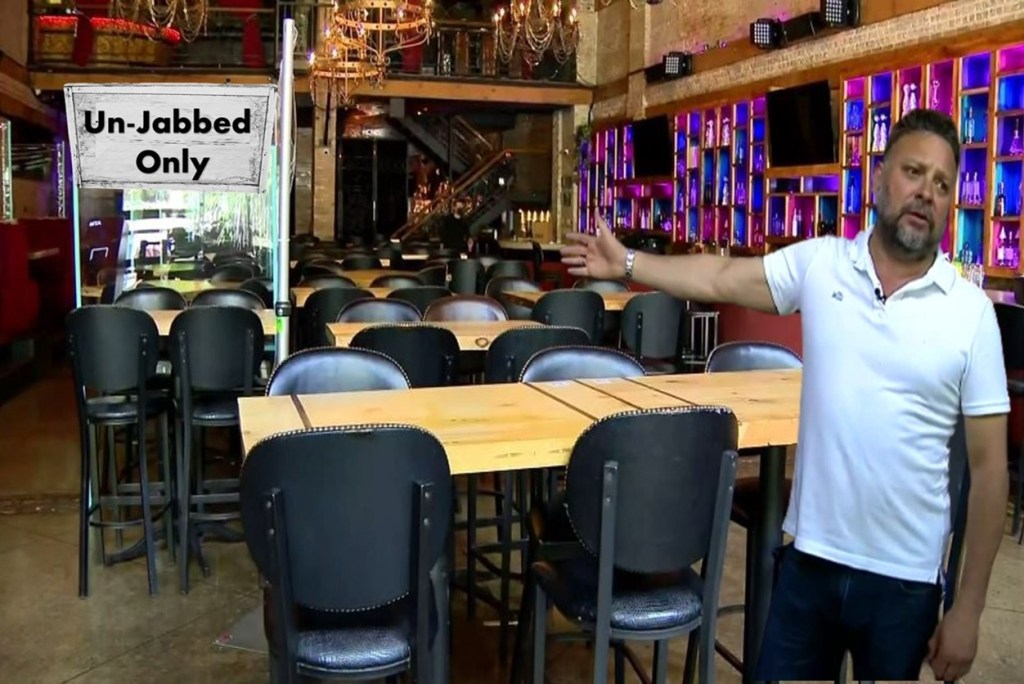 unjabbed only