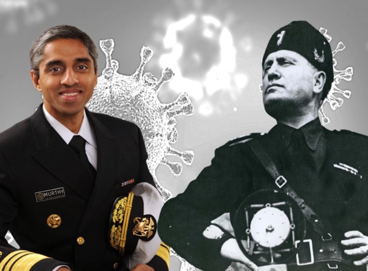 Vivek Murthy Mussolini