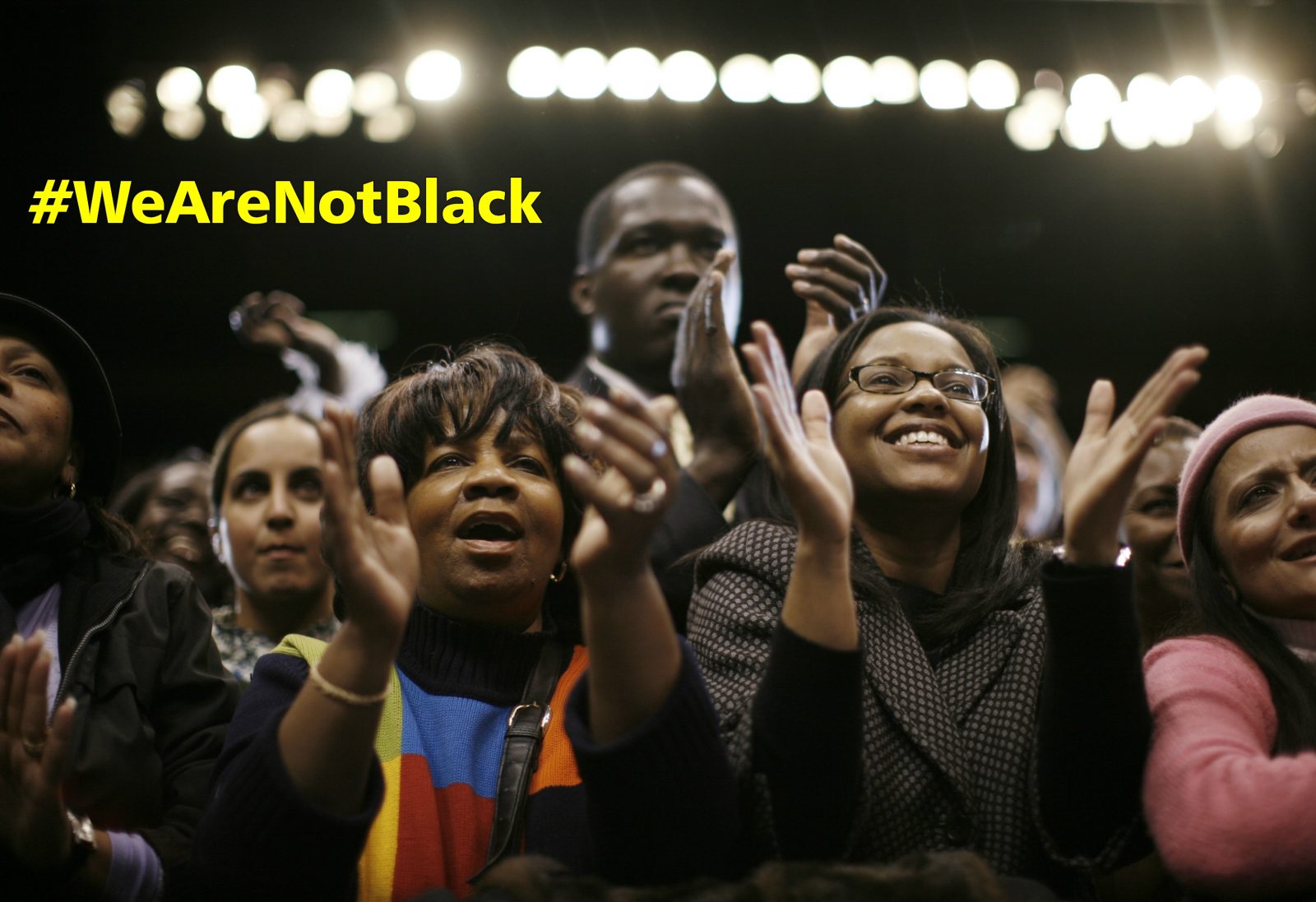We are not black