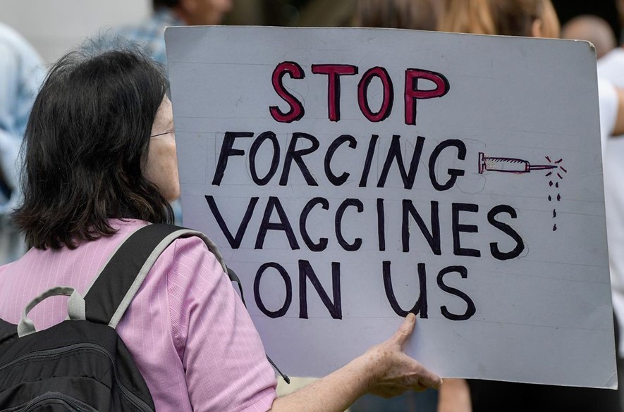 Anti vaxxer ghion
