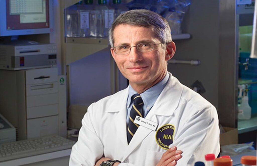 Fauci White Coat